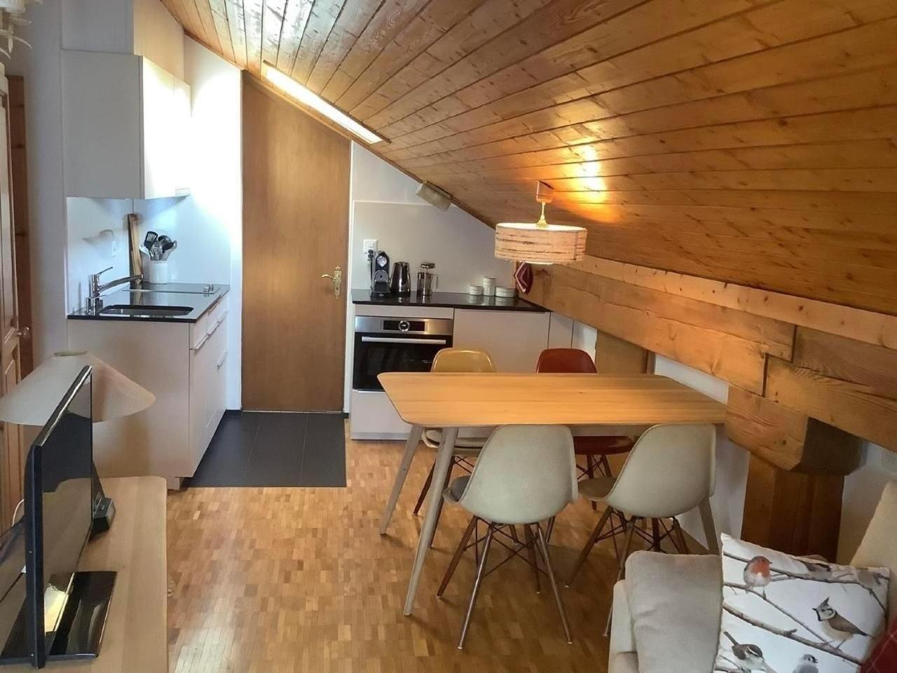 Chesa Grass-Capadrutt Apartment Pontresina Luaran gambar